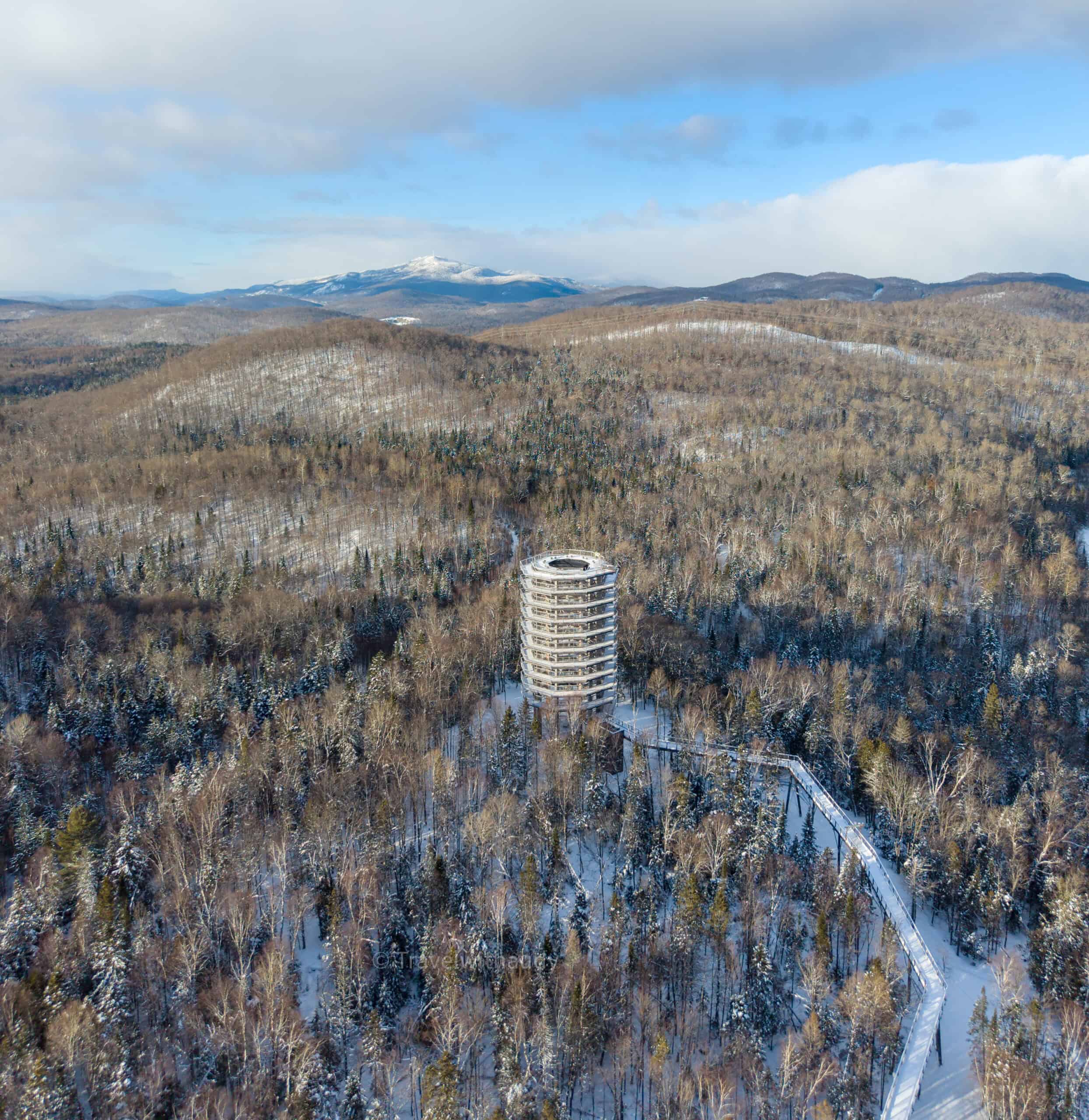 Sentiers des Cimes in the Laurentians, Québec